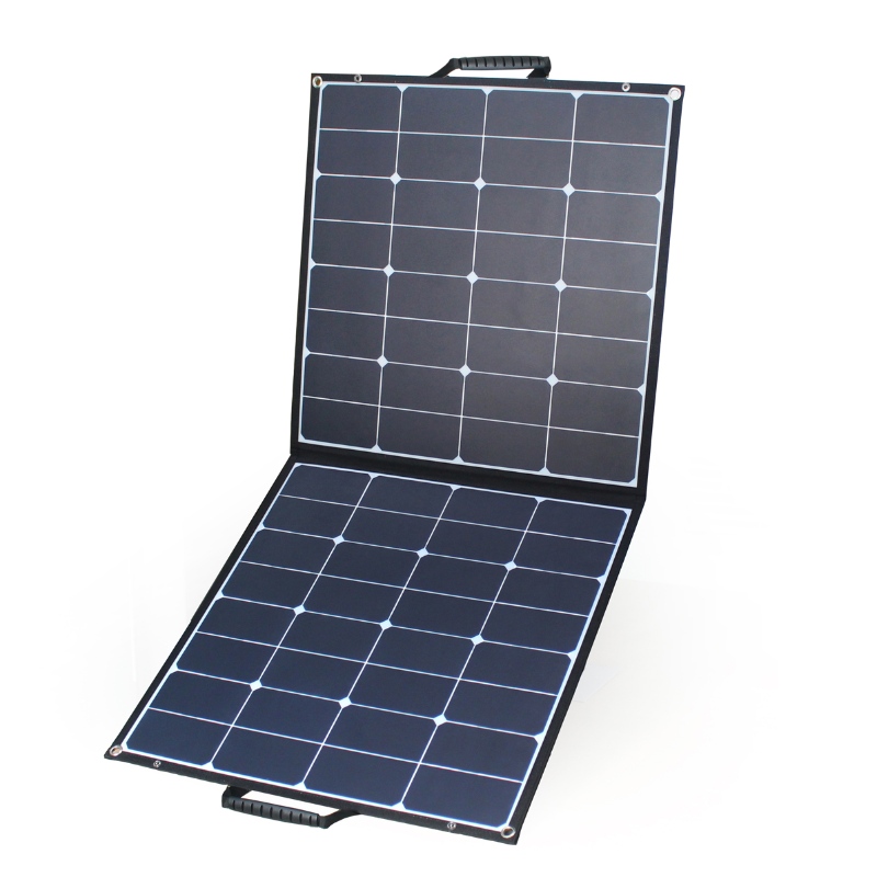 40W 60W 80W 100W 120W 150W 200W شاحن لوحة الشمسية الشمسية المحمولة محمولة لمحطات الطاقة